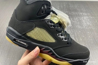SP Maniére A Jordan  Black 577 FD1330-001 HighQuality 5 Ma Retro 1011